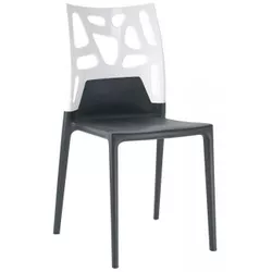 cumpără Scaun Papatya Ego-Rock - seat anthracite / back white în Chișinău 