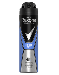 Antiperspirant Rexona Men Cobalt Dry, 150 ml