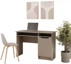 cumpără Masă de birou MebelStar LILU 110x50x75 Cashmere (MBS-1308) în Chișinău 
