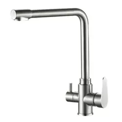 cumpără Bateria bucătărie Hydro S Aquafix 120 din inox cu sistem de filtrare, satin (0400309) în Chișinău 