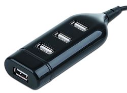 USB 2.0 Hub 4-port Gembird "UHB-CT02", mini size