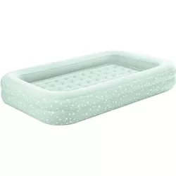 cumpără Saltea gonflabilă Intex (66810) Kidz Travel cu margini laterale, 168x107x25cm, 3-6ani, Verde în Chișinău 