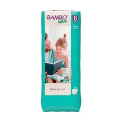 Scutece Bambo Nature 6  (16+ kg), 40 buc