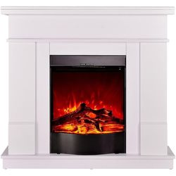 купить Камин электрический ArtFlame Rodos & Corsica, 1000x1034x300 mm, Alb в Кишинёве 