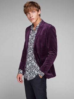 Пиджак JACK&JONES Фиолетовый jack & jones 12143381
