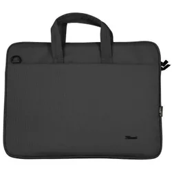 cumpără Geantă laptop Trust Bologna, Eco-friendly Slim Black în Chișinău 