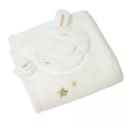 купить Комплект подушек и одеял Premaman PCHWQF-ECR-UNQ Paturica cu gluga Winter Magic Oita в Кишинёве 