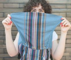 Эрго рюкзак NapBag by Bagy Denim Stripes