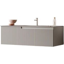 купить Шкаф под умывальник Orka Moonlight 120 mink matt (un sertar) в Кишинёве 