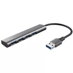 cumpără Adaptor de rețea USB Trust HALYX 4-PORT USB 3.2 Gen1 HUB în Chișinău 