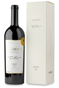 Вино Taraboste Tribut Saperavi Château Vartely, красное сухое, 2017,  0.75 L