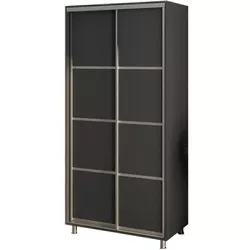 cumpără Dulap my-STYLE C10H2T04BM02-U11, 100x220, антрацит în Chișinău 