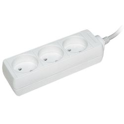cumpără Prelungitor electric IEK U3 3 locuri 2Р/5 metri 2х0.75mm2 10А/250V / WYP10-06-03-05 în Chișinău 