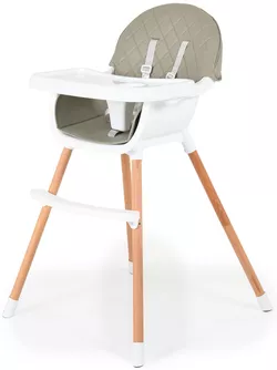 cumpără Scaun de masă Moni Gelato 2in1 Grey în Chișinău 