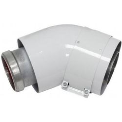 купить Дымоход Vaillant 111906 колено 45 градусов, для конденсационных котлов DN 60/100 PP в Кишинёве 
