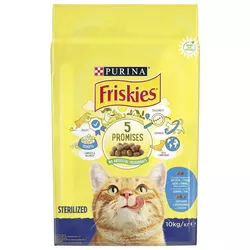 cumpără Hrană pentru animale de companie Purina Friskies Sterile hr.usc. p/pisici (somon,legume) 10kg (1) în Chișinău 