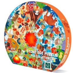 cumpără Puzzle Hape E1638 Puzzle rotund Epoca de Piatră 100 elem. în Chișinău 