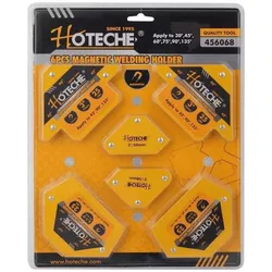 купить Ручной инструмент Hoteche 456068 набор 6 магнитных уголков для сварки в Кишинёве 