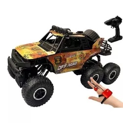 cumpără Jucărie cu telecomandă Promstore 44021 Джип Rock Climber 1:10 Р/У с часами-контролером, желтый în Chișinău 