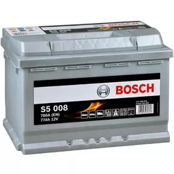 купить Автомобильный аккумулятор Bosch S5 12V 77Ah 780EN 278x175x190 -/+ (0092S50080) в Кишинёве 