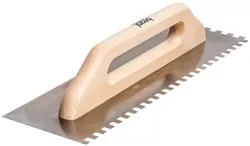 купить Шпатель Beorol 0480370 Кельма из нержавеющей стали с деревянной ручкой 480x130x10 мм в Кишинёве 