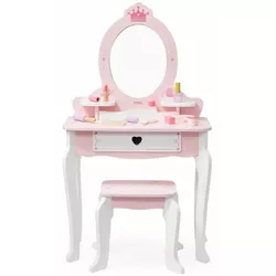 купить Игровой комплекс для детей PolarB 44782 Masă de toaletă din lemn cu accesorii в Кишинёве 