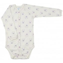 купить Детская одежда Veres 102.15.74 Боди Baby Bear lilac (футер)р.74 в Кишинёве 