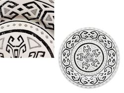 Тарелка сервировочная 30cm Tognana Arena Tatoo, фарфор