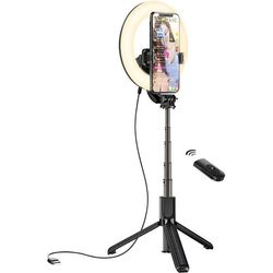 купить Штатив Hoco HOLV03SFLBH Light Live Showfull Fill Broadcast Holder LV03, Black в Кишинёве 
