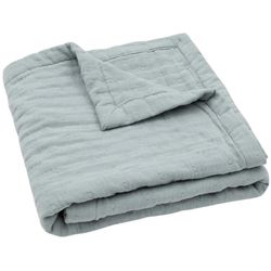 cumpără Set de perne si plapume Jollein 521-511-68084 Paturica din muselina Jacquard Sea Green, 75x100cm în Chișinău 