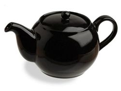 Ceainic pentru infuzie 0.47l negru din ceramica