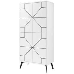 cumpără Dulap Trendy Duna-Alb 62x136x35cm, multifunctionala (GTR006597) în Chișinău 