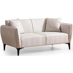 cumpără Canapea Trendy Belissimo Off White (2 locuri) în Chișinău 