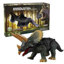 купить Машина Essa 9988 Jucărie interactivă Dinozaur triceratops cu telecomandă (lumini si sunet) в Кишинёве 