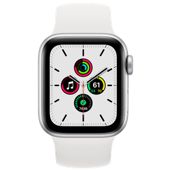 Apple Watch SE 40mm (MYDM2), Silver / White