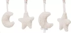 cumpără Jucărie cu pandantiv Jollein 108-001-66046 Set de jucarii pentru Babygym Moon Nougat în Chișinău 