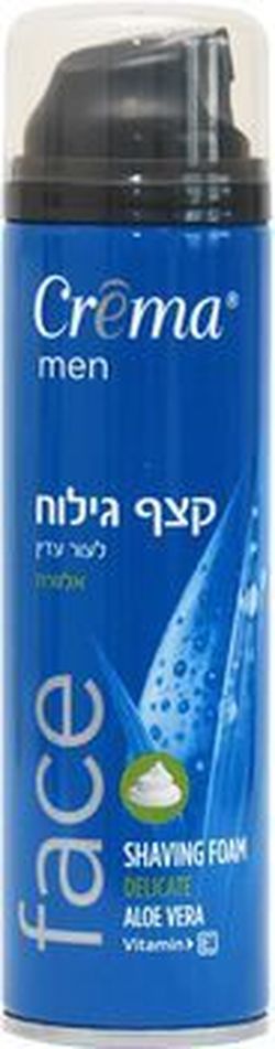 Пена для бритья для чувствительной кожи Crema Aloe Vera 200 мл