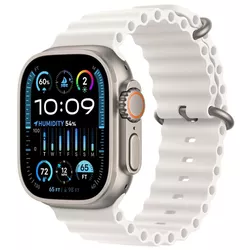 купить Смарт часы Apple Watch Ultra 2 GPS + Cellular, 49mm White Ocean MREJ3 в Кишинёве 