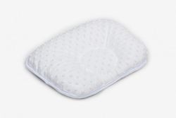 Подушка ортопедическая для коляски Twins Minky white, код 42986