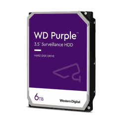 3.5" HDD  6.0TB -SATA-128MB Western Digital "Purple Surveillance (WD62PURZ)"