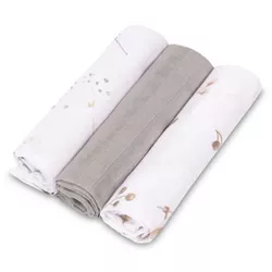 cumpără Accesoriu pentru înfășat Sensillo 08510 Набор пеленок 3шт Muslin 60x80 (EG-0010) în Chișinău 