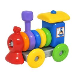 Wader Игрушка развивающая Funny train 23 еле