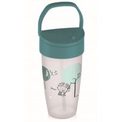 Cană cu pai Canpol 35/355, Lovely Boy, 350 ml.