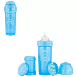 купить Поильник U-Grow 78256 Biberon Anti-Colici, Albastră, 260ml, 0+ luni в Кишинёве 