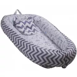cumpără Cocon pentru bebelusi PernaMea Babynest HappyBaby Albastru (PM.100927/4) în Chișinău 