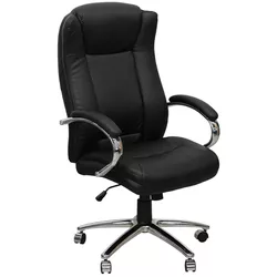 cumpără Fotoliu de birou Deco Norte Eco Piele Black în Chișinău 