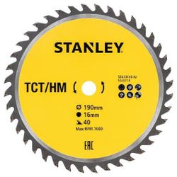cumpără Disc de tăiere Stanley STA13145-XJ Pânza circulara TCT 190x16x40T în Chișinău 