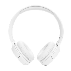 Headphones  Bluetooth  JBL T520BT, White, On-ear
