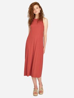 Платье Stradivarius Кирпичный 2304/535/360