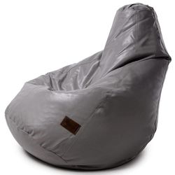 cumpără Fotoliu BeanBag Because Original Silver (95x95x120cm) în Chișinău 